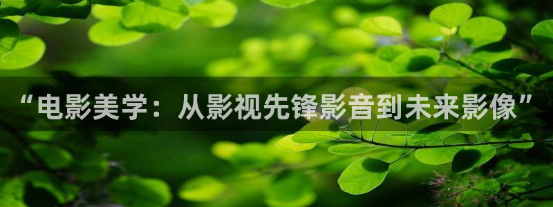 青青免费影院：“电影美学：从影视先锋影音到未来影像”